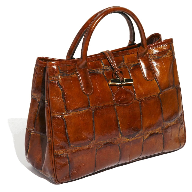 Longchamp Tortoise Roseau handbag